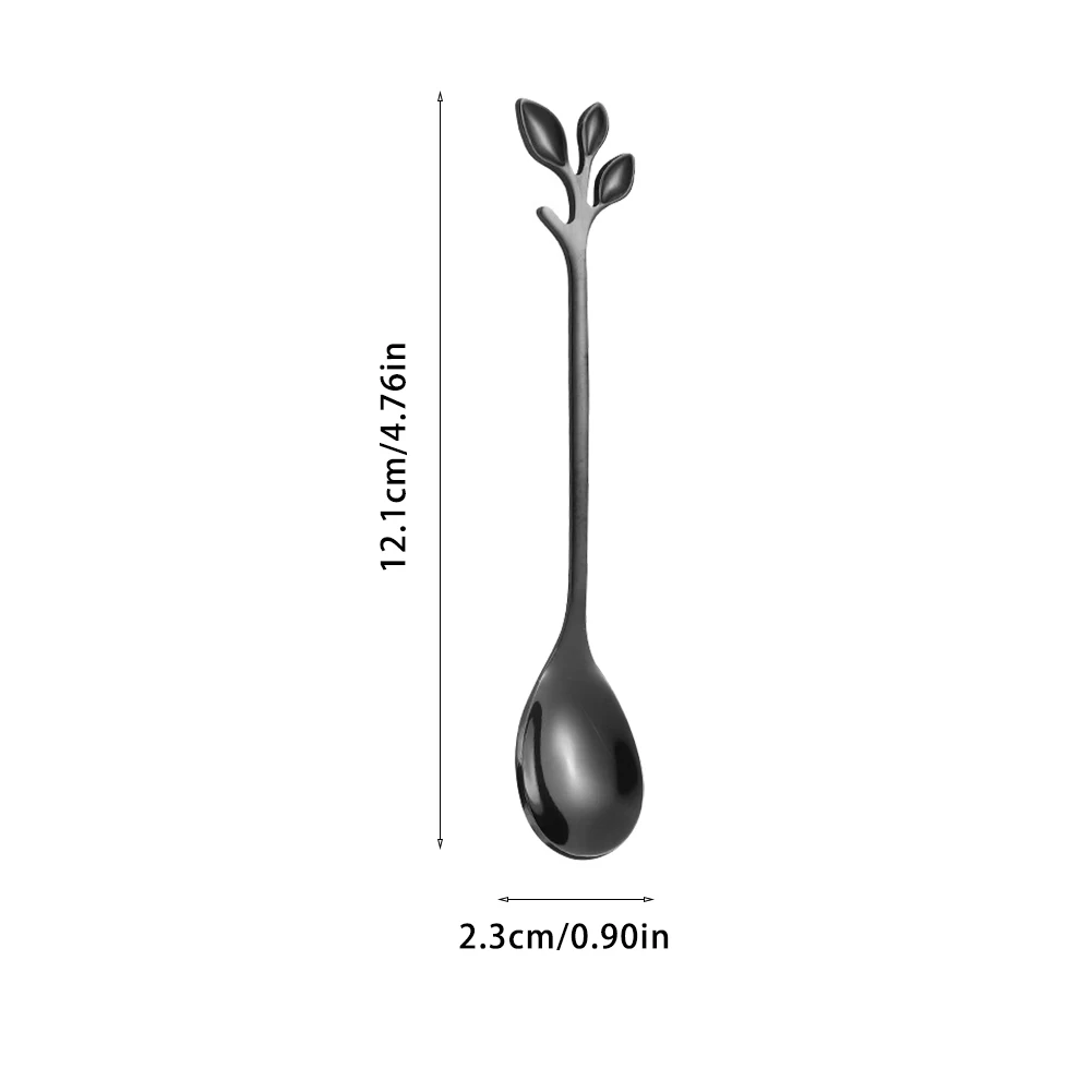 8PCS Teaspoon Set Creative Stainless Steel Spoon Branch Leaves Spoon Coffee Spoon Gifts Kitchen Accessories Tableware Decoration
8PCS Teaspoon Set Creative Stainless Steel Spoon Branch Leaves Spoon Coffee Spoon Gifts Kitchen Accessories Tableware Decoration