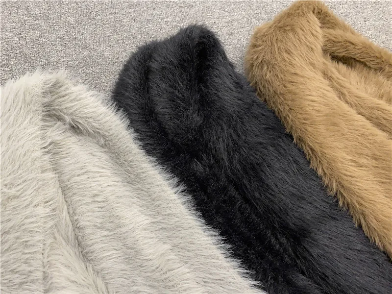 Women Knit Mid-Length Scarf Lady Warm Furry Scarves Clothes Accessories Female Plush Scarves
Women Knit Mid-Length Scarf Lady Warm Furry Scarves Clothes Accessories Female Plush Scarves