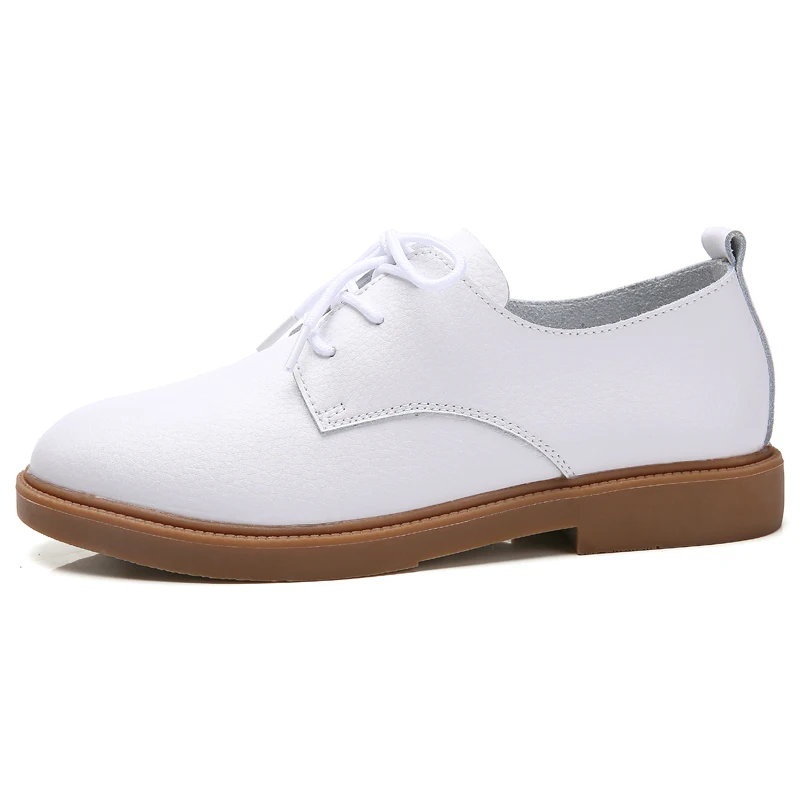 2020 Autumn Women Loafers Comfort Genuine Leather Flats Shoes Lace Up Woman Moccasins Oxfords Work Shoes
2020 Autumn Women Loafers Comfort Genuine Leather Flats Shoes Lace Up Woman Moccasins Oxfords Work Shoes