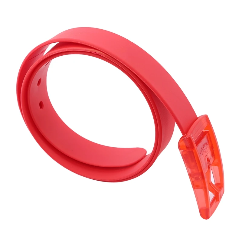 Candy Color Plastic Belts For Women Men Silicone Rubber Waistband New Plastic Buckle Pins Jeans Belts Summer Skinny Waist Belt
Candy Color Plastic Belts For Women Men Silicone Rubber Waistband New Plastic Buckle Pins Jeans Belts Summer Skinny Waist Belt
