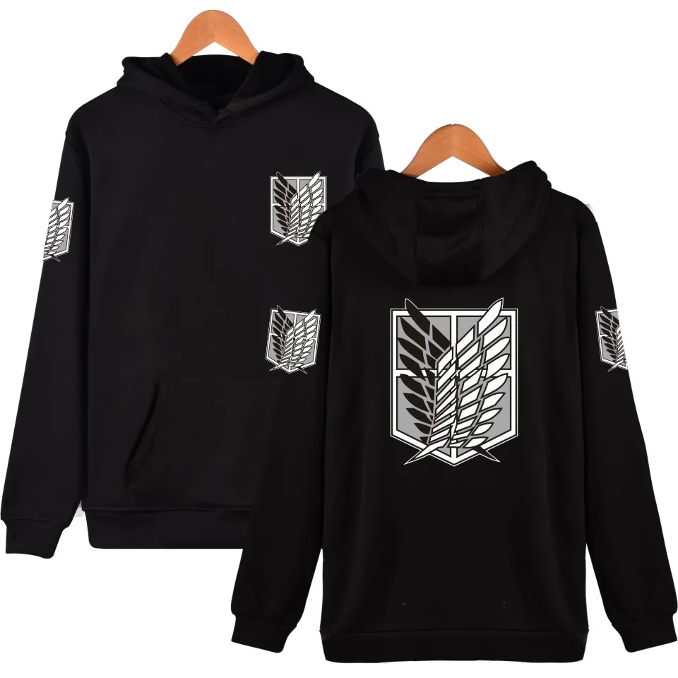 Autumn Winter Harajuku Cosplay Attack on Titan Sweatshirts Hot Sale Hoodies Cozy Material Men Women Sportswear Oversized Hoodies
Autumn Winter Harajuku Cosplay Attack on Titan Sweatshirts Hot Sale Hoodies Cozy Material Men Women Sportswear Oversized Hoodies