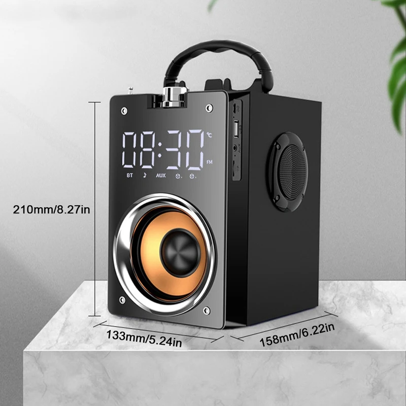 T3 Bluetooth Speakers Portable Column High Power 3D Stereo Subwoofer Music Center Support AUX TF FM Radio HIFI
T3 Bluetooth Speakers Portable Column High Power 3D Stereo Subwoofer Music Center Support AUX TF FM Radio HIFI
