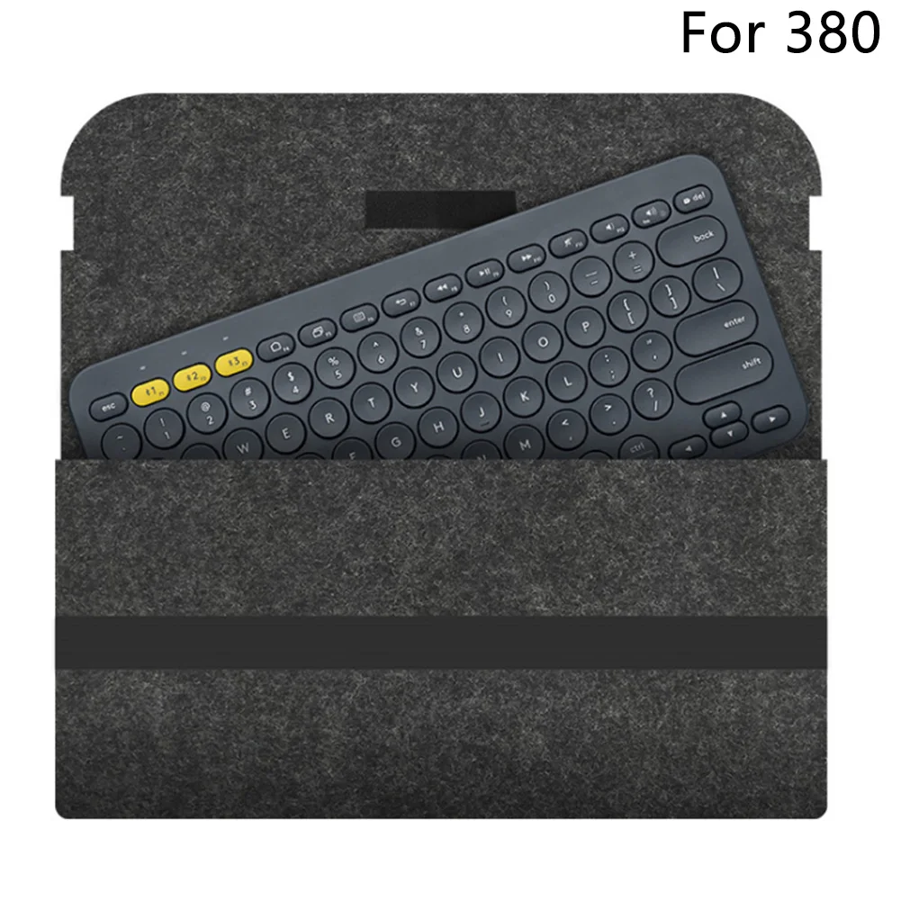 Accessories Felt Travel Storage Flexible Compact Protective Carrying Case Keyboard Bag Portable Anti Shock For Logitech K380
Accessories Felt Travel Storage Flexible Compact Protective Carrying Case Keyboard Bag Portable Anti Shock For Logitech K380