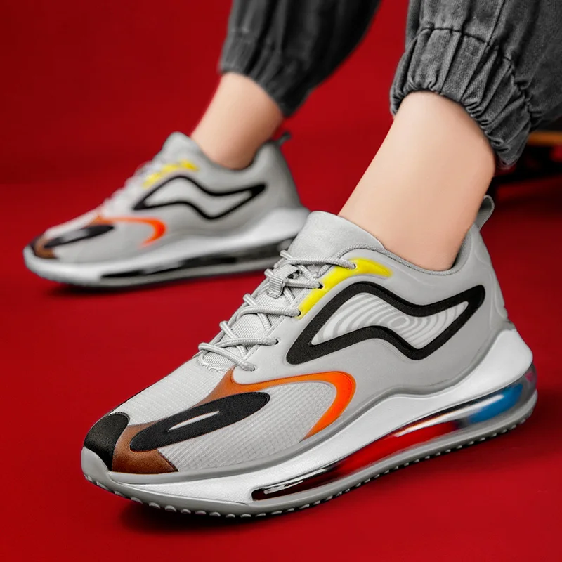 New Mens Sneakers Air Cushion Running Shoes Breathable Mesh Men Casual Sports Shoes Outdoor Tennis Shoes Fashion Chunky Shoes
New Mens Sneakers Air Cushion Running Shoes Breathable Mesh Men Casual Sports Shoes Outdoor Tennis Shoes Fashion Chunky Shoes
