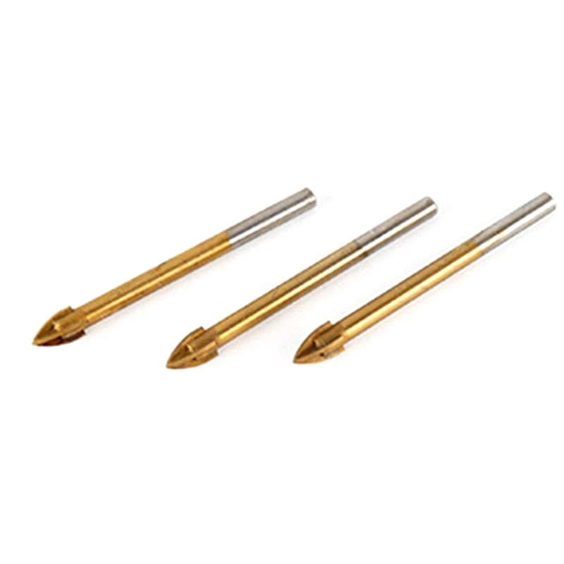 Point 4 Cutting Edges Tile Glass Cross Spear Head Drill Bits 1Pc 4-12mm Cross Spear Head Drill Carbide Glass Drill Bit Set
Point 4 Cutting Edges Tile Glass Cross Spear Head Drill Bits 1Pc 4-12mm Cross Spear Head Drill Carbide Glass Drill Bit Set