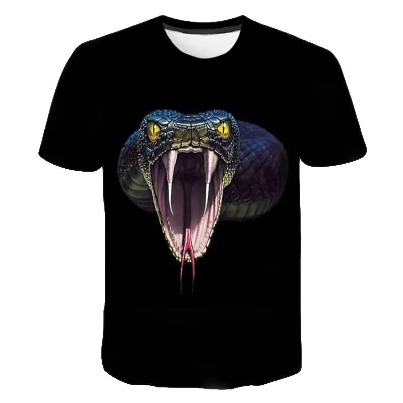 New Fashion Short Sleeve Men T Shirt Animal Snake 3D Print O collar T-Shirts Casual Harajuku Streetwear Tshirt Tops
New Fashion Short Sleeve Men T Shirt Animal Snake 3D Print O collar T-Shirts Casual Harajuku Streetwear Tshirt Tops