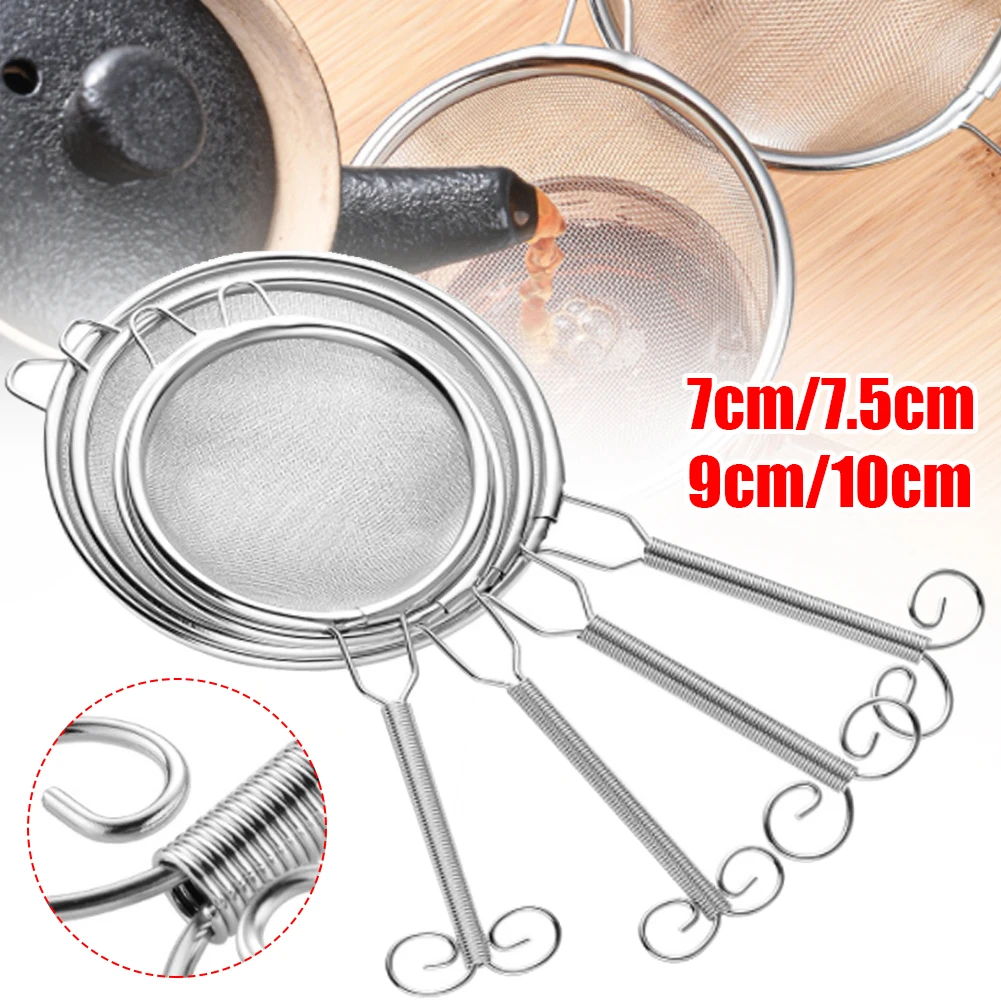 Wholesale 304 Stainless Steel Fine Mesh Strainer Filter with Long Handle Handheld Strainer for Tea Egg Vegetable Kitchen Tool
Wholesale 304 Stainless Steel Fine Mesh Strainer Filter with Long Handle Handheld Strainer for Tea Egg Vegetable Kitchen Tool