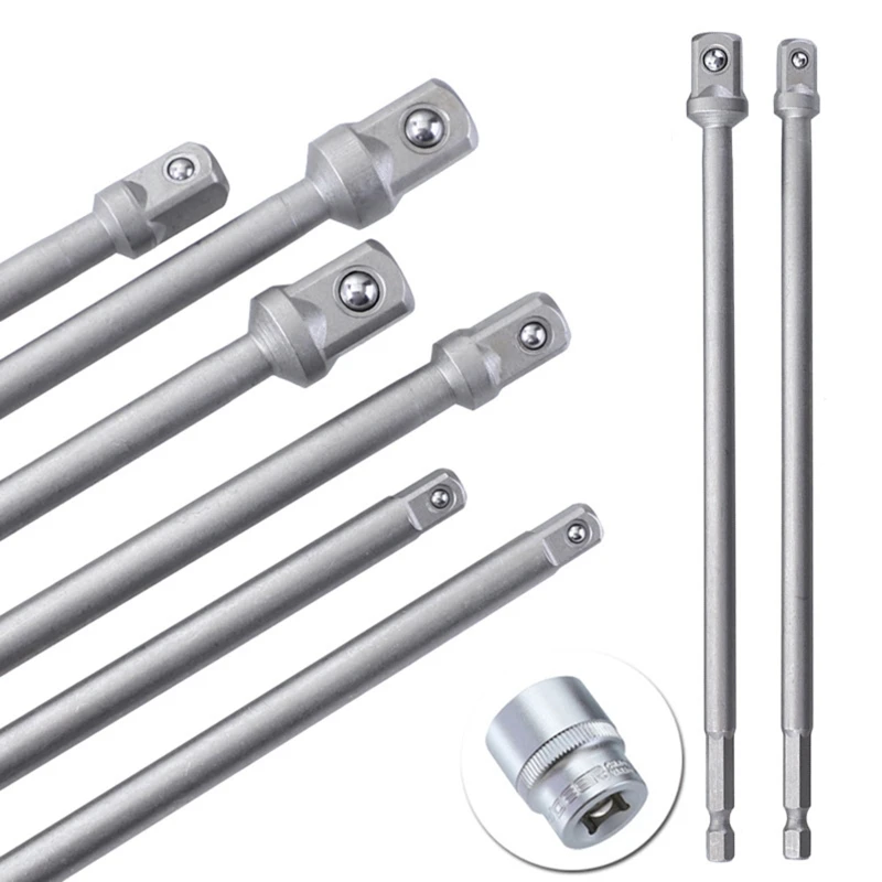 Electric Wrench Extension Bar Drill Bit Socket Adaptor Extender Durable Hand Tools
Electric Wrench Extension Bar Drill Bit Socket Adaptor Extender Durable Hand Tools