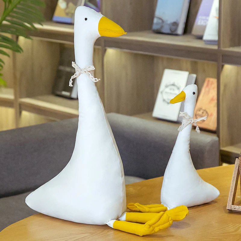 1PC 35/58cm big white goose pillow plush toy, cute pillow, high quality plush doll, funny sweet gift for kids home decoration 
1PC 35/58cm big white goose pillow plush toy, cute pillow, high quality plush doll, funny sweet gift for kids home decoration