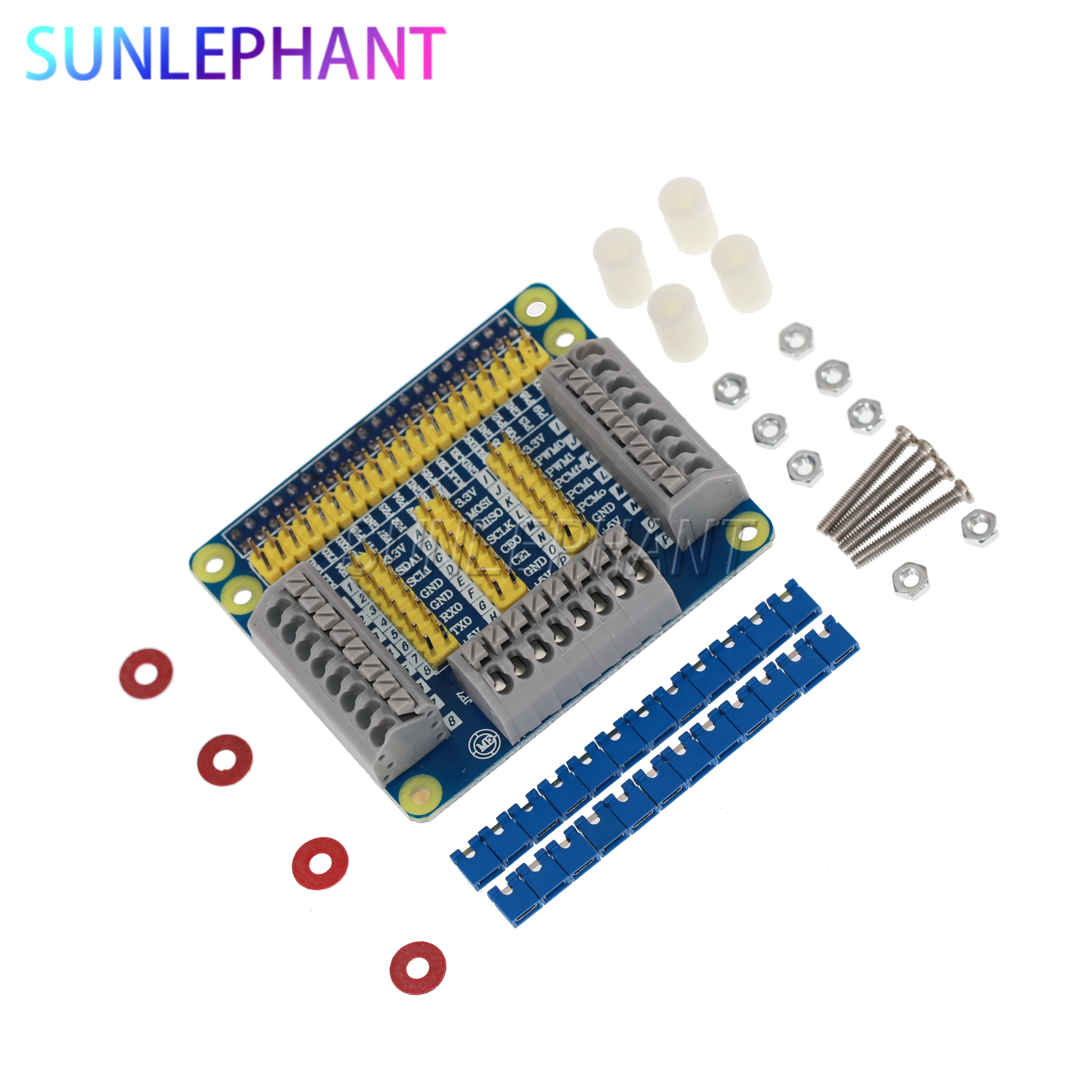 Raspberry Pi GPIO Board Extension Board Module for Robot Car DIY Test compatibe for Raspberry Pi 4 Model B / 3B+ / 3B
Raspberry Pi GPIO Board Extension Board Module for Robot Car DIY Test compatibe for Raspberry Pi 4 Model B / 3B+ / 3B