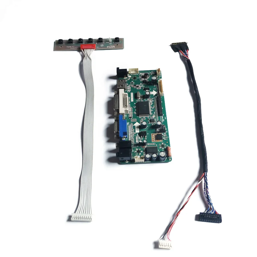For LTN156AT26/LTN156AT27/LTN156AT29/LTN156AT30 1366*768 40-Pin LVDS LED 60Hz VGA+DVI Screen Display Controller Board Kit
For LTN156AT26/LTN156AT27/LTN156AT29/LTN156AT30 1366*768 40-Pin LVDS LED 60Hz VGA+DVI Screen Display Controller Board Kit