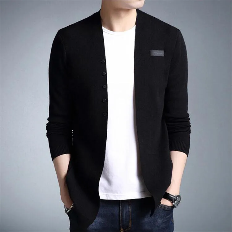 Men Clothes Autumn Winter New Casual Coat Men Thin Casual Knitted Mens Sweaters Cardigans Cotton Wool Sweater
Men Clothes Autumn Winter New Casual Coat Men Thin Casual Knitted Mens Sweaters Cardigans Cotton Wool Sweater