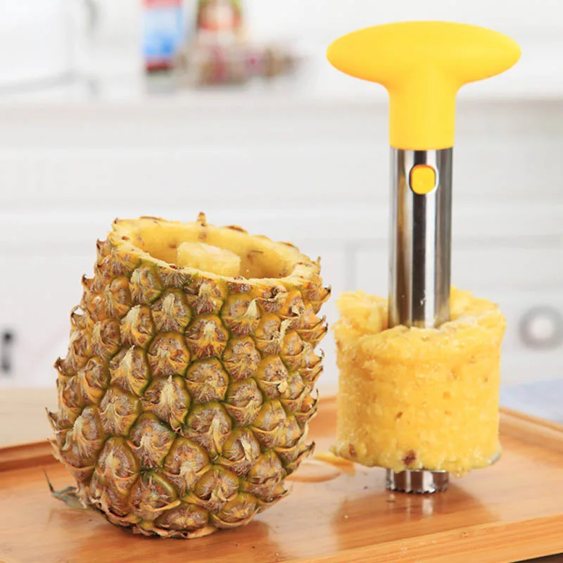 1Pcs Stainless Steel Easy to use Pineapple Peeler Accessories Pineapple Slicers Fruit Knife Cutter Corer Slicer Kitchen Tools
1Pcs Stainless Steel Easy to use Pineapple Peeler Accessories Pineapple Slicers Fruit Knife Cutter Corer Slicer Kitchen Tools