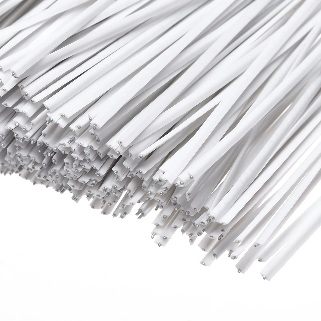 

uxcell 1000pcs 6 Inches Plastic Twist Ties Reusable Cable Cord Wire Ties White For Home, Business, Institutions