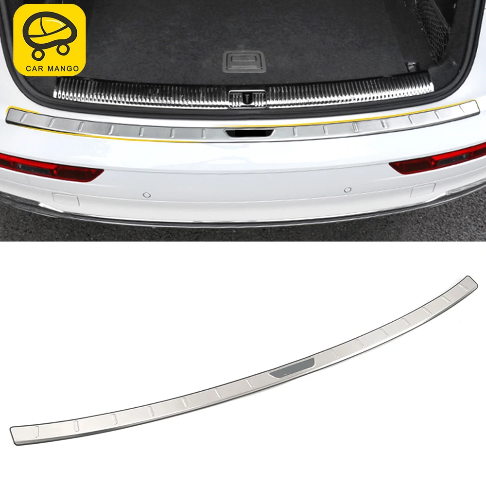 CARMANGO Car Accessories Rear Trunk Pad Fender Bumper Foot Plate Stainless Cover Frame Sticker Decor for Audi Q5 FY 2017-2020
CARMANGO Car Accessories Rear Trunk Pad Fender Bumper Foot Plate Stainless Cover Frame Sticker Decor for Audi Q5 FY 2017-2020