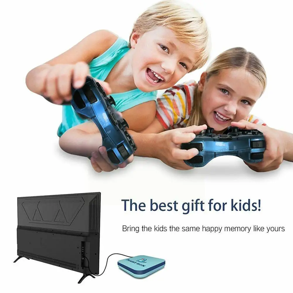 128G Pawky Box Retro Game TV Box Console Nostalgic Classic Built-in Game Box For NES SNES/PS1 4K HD Output WiFi Video Game U1F3
128G Pawky Box Retro Game TV Box Console Nostalgic Classic Built-in Game Box For NES SNES/PS1 4K HD Output WiFi Video Game U1F3