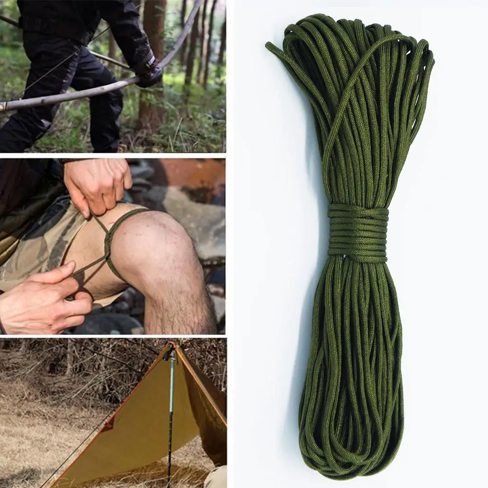 Parachute Cord Lanyard Tent Rope Mil Spec Type For Hiking Camping B0K3
Parachute Cord Lanyard Tent Rope Mil Spec Type For Hiking Camping B0K3