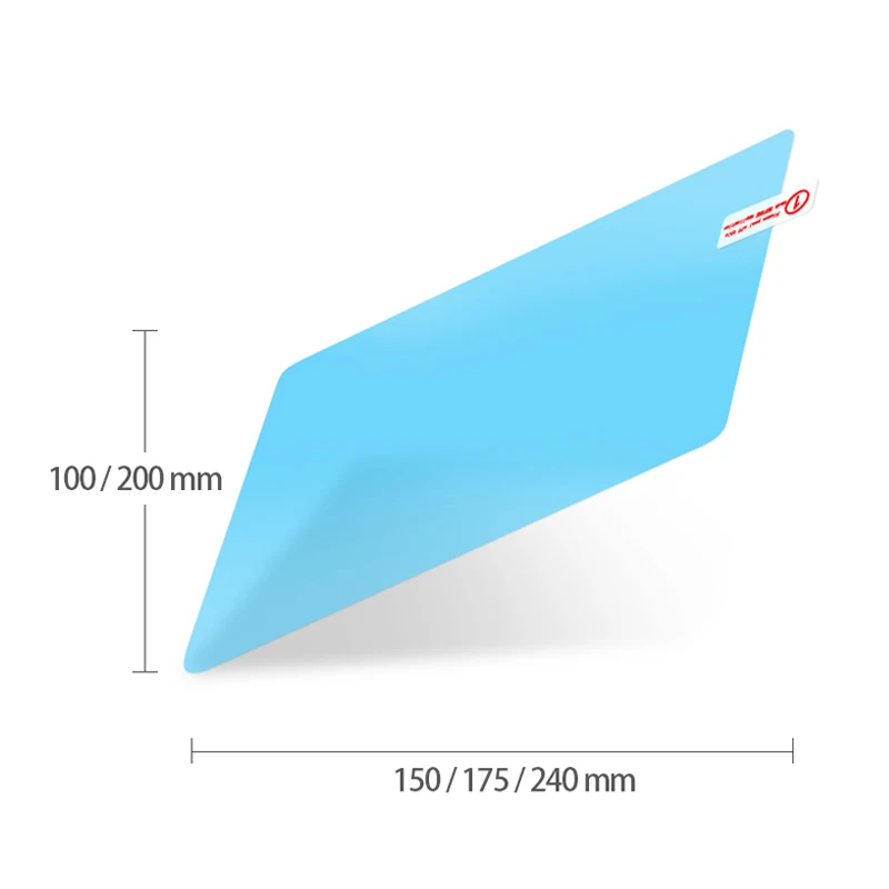Водонепроницаемая пленка для зеркала заднего вида автомобиля противотуманная