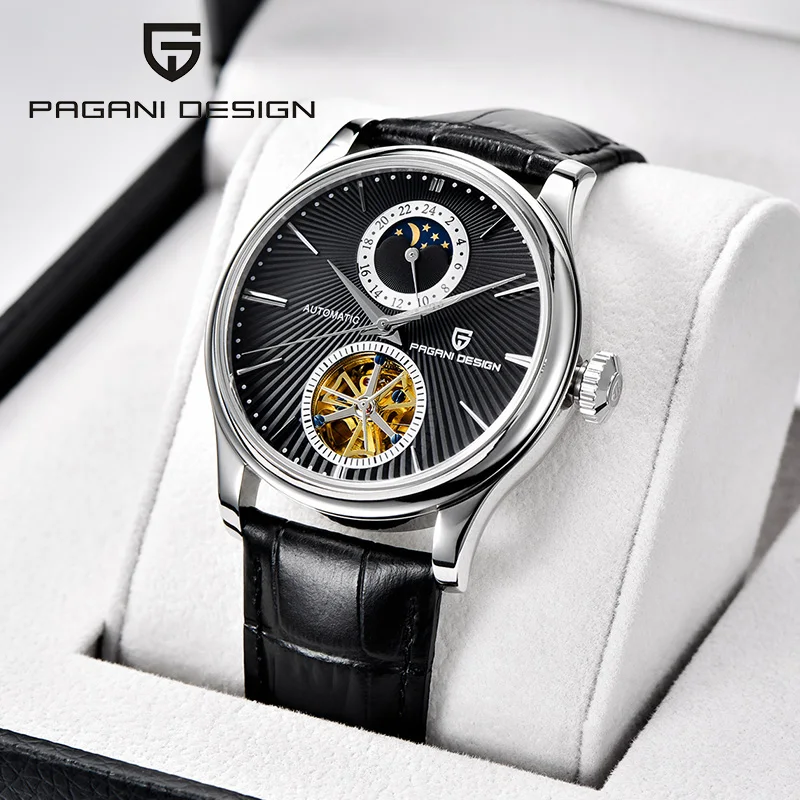 PAGANI DESIGN New Men's Mechanical Watch Sapphire Automatic Watch Leather Waterproof Business Watch Men Relogio Masculino
PAGANI DESIGN New Men's Mechanical Watch Sapphire Automatic Watch Leather Waterproof Business Watch Men Relogio Masculino