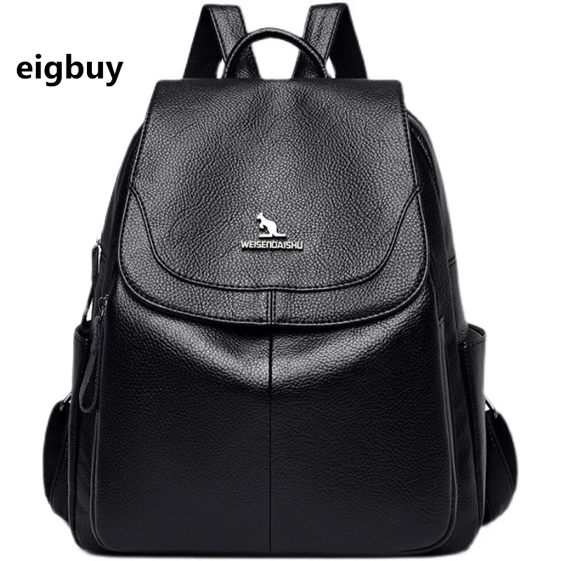 Women Leather Backpack Women 2021 New Schoolbag Women's Large Capacity Women's Soft Leather Travel Backpack School Bags
Women Leather Backpack Women 2021 New Schoolbag Women's Large Capacity Women's Soft Leather Travel Backpack School Bags