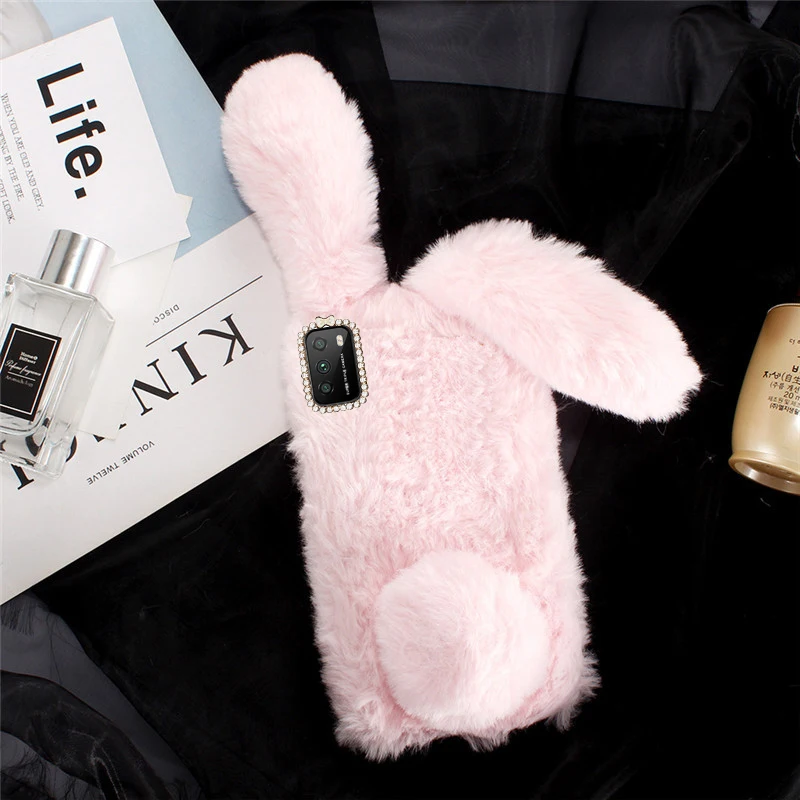 Xiaomi Poco M3 Case Fashion Plush Rabbit Winter Warm Phone Case For Xiaomi Poco X3 NFC Soft TPU Shiny Diamond Back Cove
Xiaomi Poco M3 Case Fashion Plush Rabbit Winter Warm Phone Case For Xiaomi Poco X3 NFC Soft TPU Shiny Diamond Back Cove