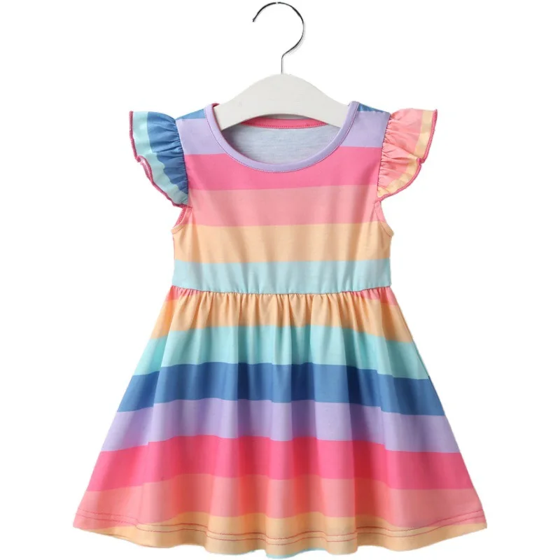 Summer 2020 Girls Dress Girls Summer Cute Dress Short Sleeve O Neck Patchwork Muti Striped Cute Dress Vestidos 12M-5T
Summer 2020 Girls Dress Girls Summer Cute Dress Short Sleeve O Neck Patchwork Muti Striped Cute Dress Vestidos 12M-5T