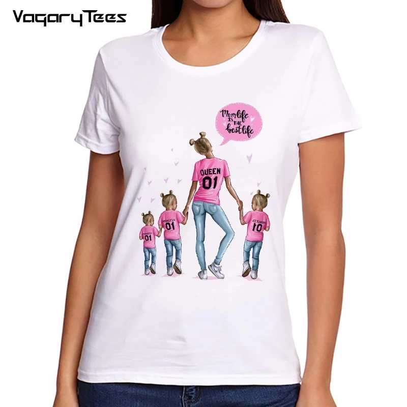 2020 Mom T shirt Women Mother's Love Print White T-shirt Harajuku Mama TShirt Tops tee shirt Femme Summer 
2020 Mom T shirt Women Mother's Love Print White T-shirt Harajuku Mama TShirt Tops tee shirt Femme Summer
