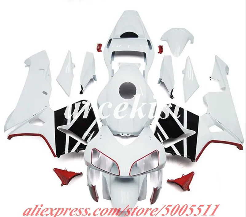 4 Free Gifts Injection mold New ABS Fairings Kit Fit for HONDA CBR600RR F5 2003 2004 03 04 bodywork set red black white
4 Free Gifts Injection mold New ABS Fairings Kit Fit for HONDA CBR600RR F5 2003 2004 03 04 bodywork set red black white