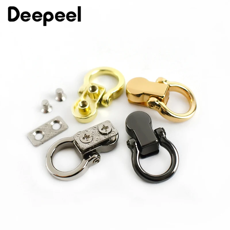 Deepeel 10/20pcs 8X24mm Bags Strap Chain Hook Swivel Rivet Screw Side Clamp Ring Buckles DIY Handbag Metal Clasp Accessories 
Deepeel 10/20pcs 8X24mm Bags Strap Chain Hook Swivel Rivet Screw Side Clamp Ring Buckles DIY Handbag Metal Clasp Accessories