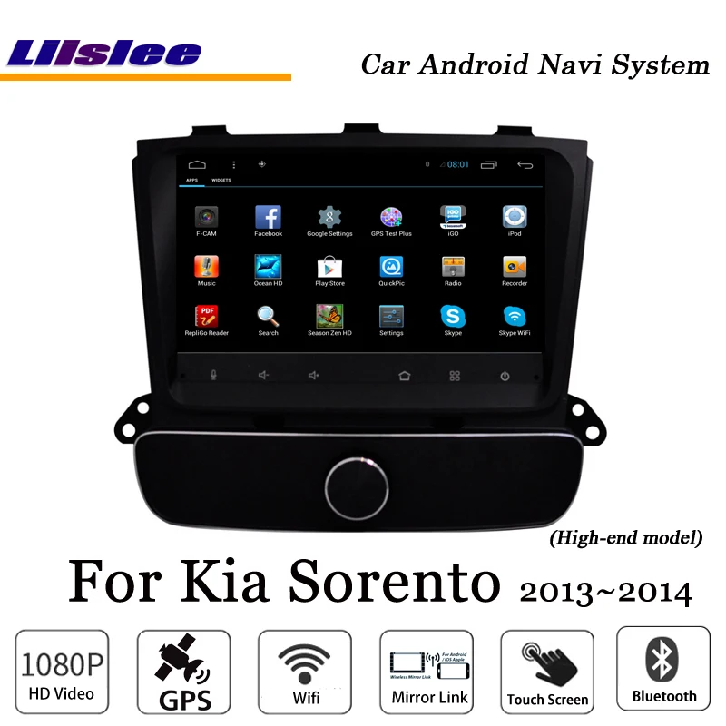 Car Android GPS Navi Map Navigation System For Kia Sorento 2013~2014 High Model Radio Stereo BT Audio Video Multimedia
Car Android GPS Navi Map Navigation System For Kia Sorento 2013~2014 High Model Radio Stereo BT Audio Video Multimedia