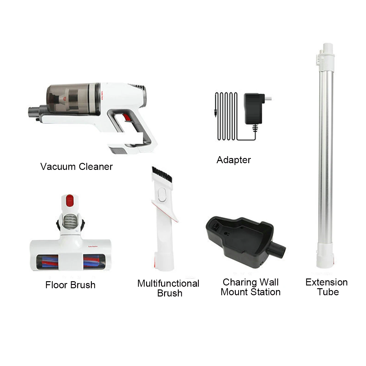 Vacuum Cleaner Cordless Stick Vacuum Power Suction 9000Pa Handheld Vacuum with LED Headlight 2-in-1 Vacuum
Vacuum Cleaner Cordless Stick Vacuum Power Suction 9000Pa Handheld Vacuum with LED Headlight 2-in-1 Vacuum