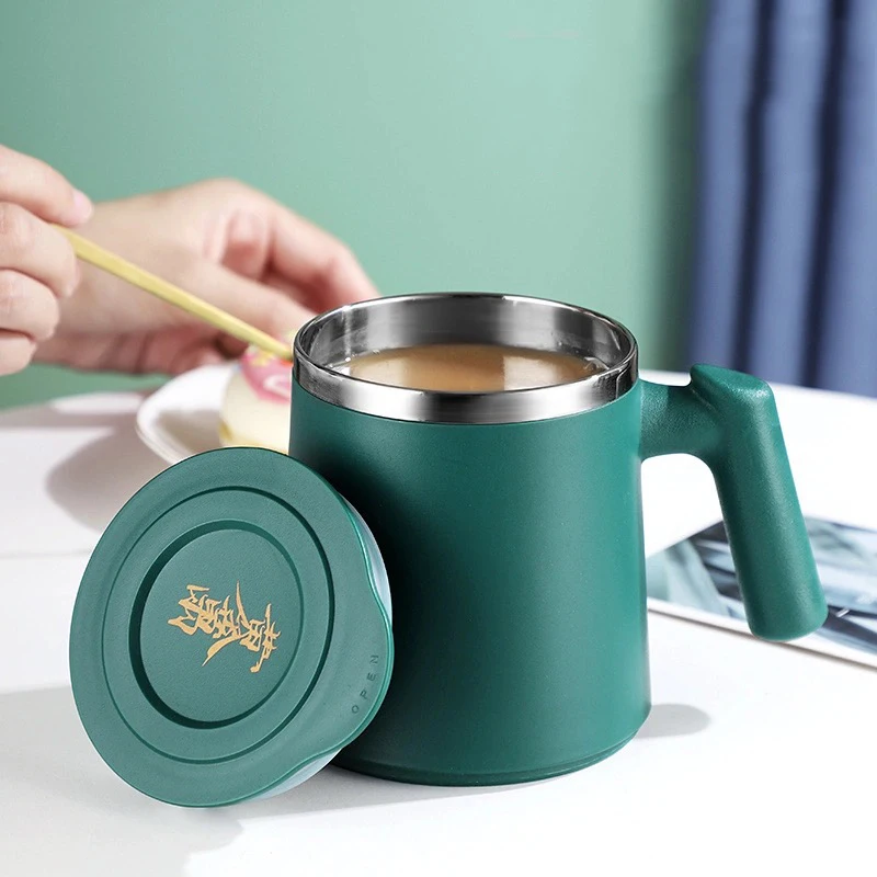 Coffee Mug Insulated Double Layer Stainless Steel Milk Mugs Leakproof Thermos Flask Cup Kitchen Drinkware Breakfast Tea Mugs
Coffee Mug Insulated Double Layer Stainless Steel Milk Mugs Leakproof Thermos Flask Cup Kitchen Drinkware Breakfast Tea Mugs