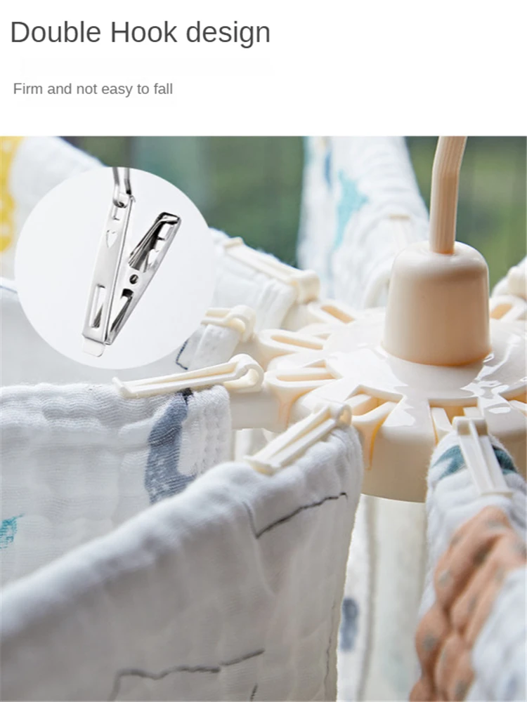 B-LIFE Folding Rack for Underwear Dry Socks Hanger Foldable Clothes Hanger and 20 Clothespins Suitable for Drying Sock Underwear
B-LIFE Folding Rack for Underwear Dry Socks Hanger Foldable Clothes Hanger and 20 Clothespins Suitable for Drying Sock Underwear