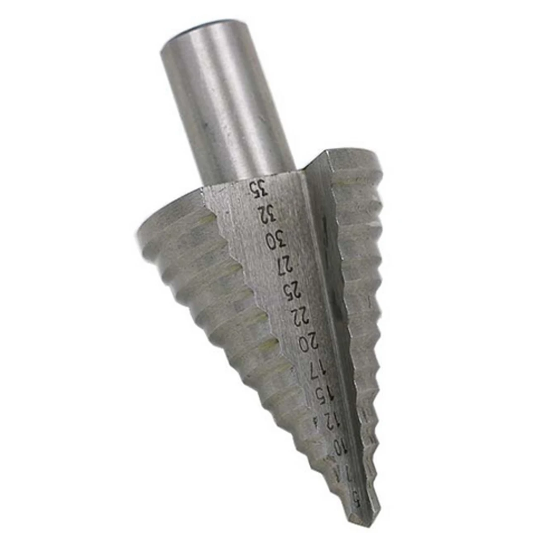13 Step Cone Drill Bits Hole Cutter Bit Set 5-35 mm Fluted Edges HSS Step Drill Bit Reamer Triangle Shank Wood Metal Drilling 
13 Step Cone Drill Bits Hole Cutter Bit Set 5-35 mm Fluted Edges HSS Step Drill Bit Reamer Triangle Shank Wood Metal Drilling