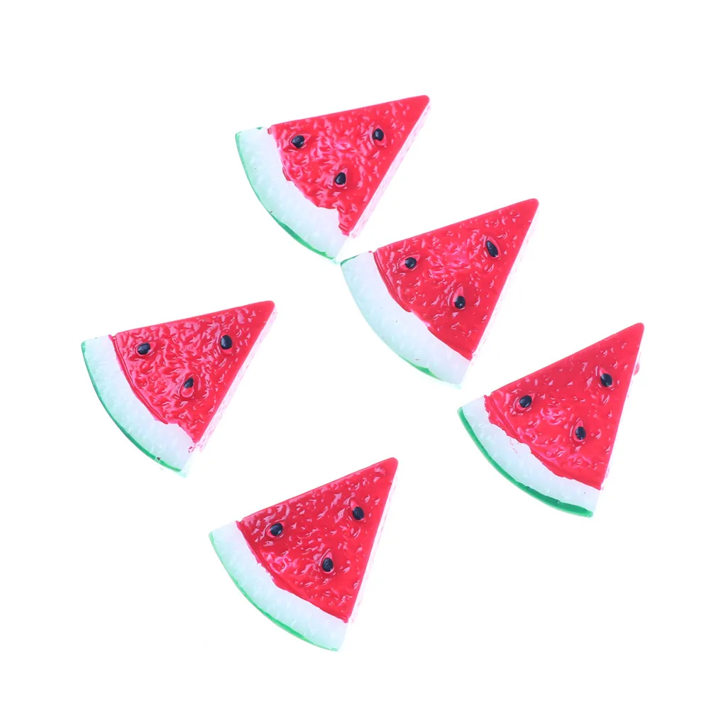 5Pcs/lot DIY Miniature Red Watermelon Resin FlatBack for Crafts Making Jewelry Accessory
5Pcs/lot DIY Miniature Red Watermelon Resin FlatBack for Crafts Making Jewelry Accessory