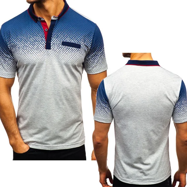 New 2020 Summer Men's T-Shirt Gradient High Quality Cotton Crew neck Men's short sleeve Casual T-Shirt Tops L
New 2020 Summer Men's T-Shirt Gradient High Quality Cotton Crew neck Men's short sleeve Casual T-Shirt Tops L
