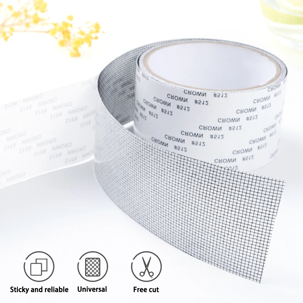 Window Net Anti-mosquito Mesh Sticky Wires Patch Repair Tape new Screen Window Door Mosquito Netting Patch Repair Broken Hole
Window Net Anti-mosquito Mesh Sticky Wires Patch Repair Tape new Screen Window Door Mosquito Netting Patch Repair Broken Hole