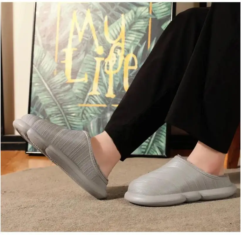 Autumn and Winter Indoor Waterproof and Warm Cotton Drag PU Surface Wrapped Waterproof Non-slip Slippers
Autumn and Winter Indoor Waterproof and Warm Cotton Drag PU Surface Wrapped Waterproof Non-slip Slippers
