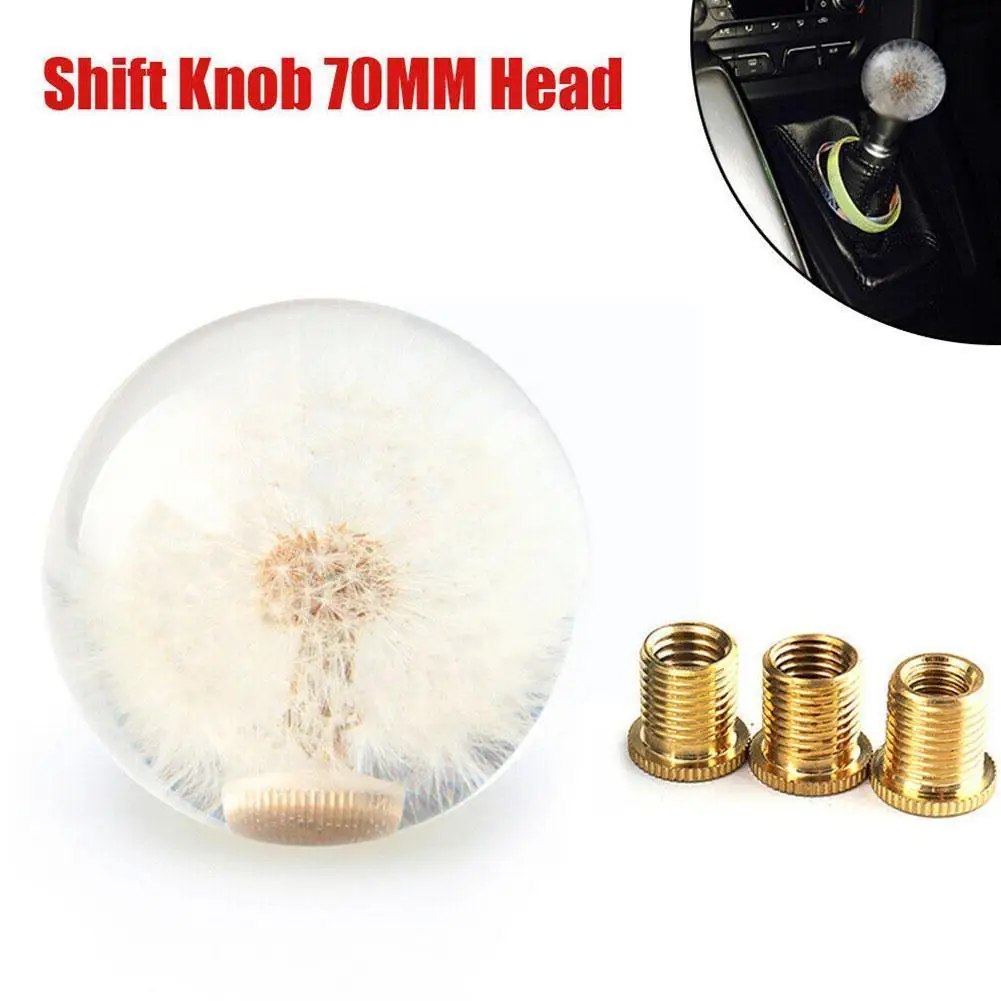 Dandelion Shift Handle HeadRacing Crystal Ball Dandelion Real Transfer Transfer Knob Durable Adapter 3 Flower With Head W1W6
Dandelion Shift Handle HeadRacing Crystal Ball Dandelion Real Transfer Transfer Knob Durable Adapter 3 Flower With Head W1W6