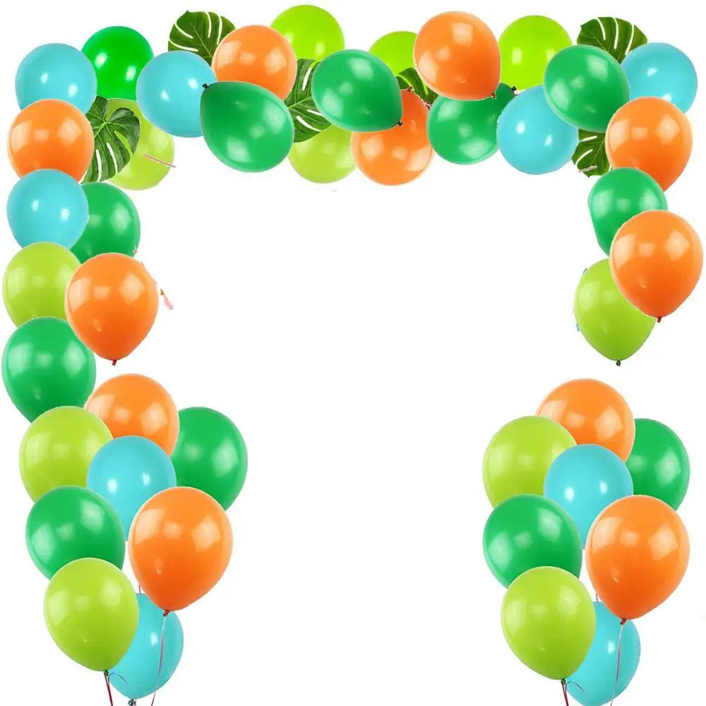 Dinosaur Party Balloon Garland Supplies Dino Party Decorations Green Orange Latex Balloons Tropical Palm Leave for Jungle Party
Dinosaur Party Balloon Garland Supplies Dino Party Decorations Green Orange Latex Balloons Tropical Palm Leave for Jungle Party