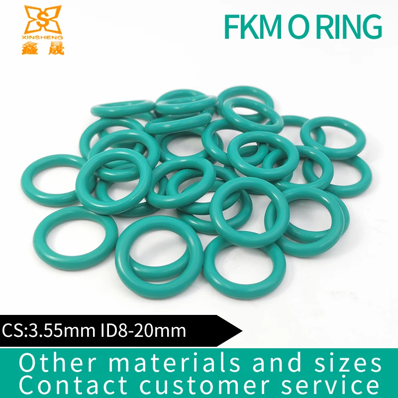 Rubber Ring Green FKM O rings Seals CS3.55mm ID8/9/10/11/12/13/14/15/16/17/18/19/20mm ORing Seal Gasket Fuel Washer
Rubber Ring Green FKM O rings Seals CS3.55mm ID8/9/10/11/12/13/14/15/16/17/18/19/20mm ORing Seal Gasket Fuel Washer