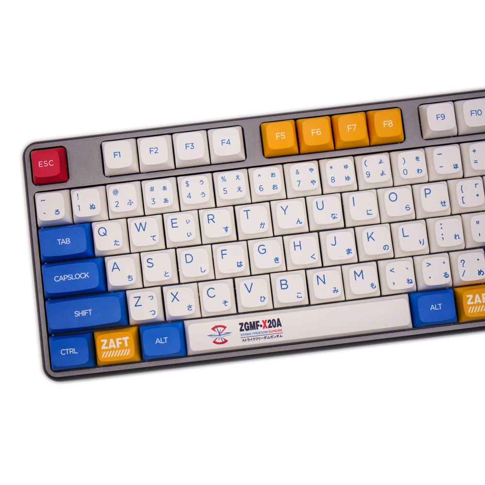 G-MKY Keycap робот Гандам XDA Profile японский колпачок для клавиатуры с эффектом