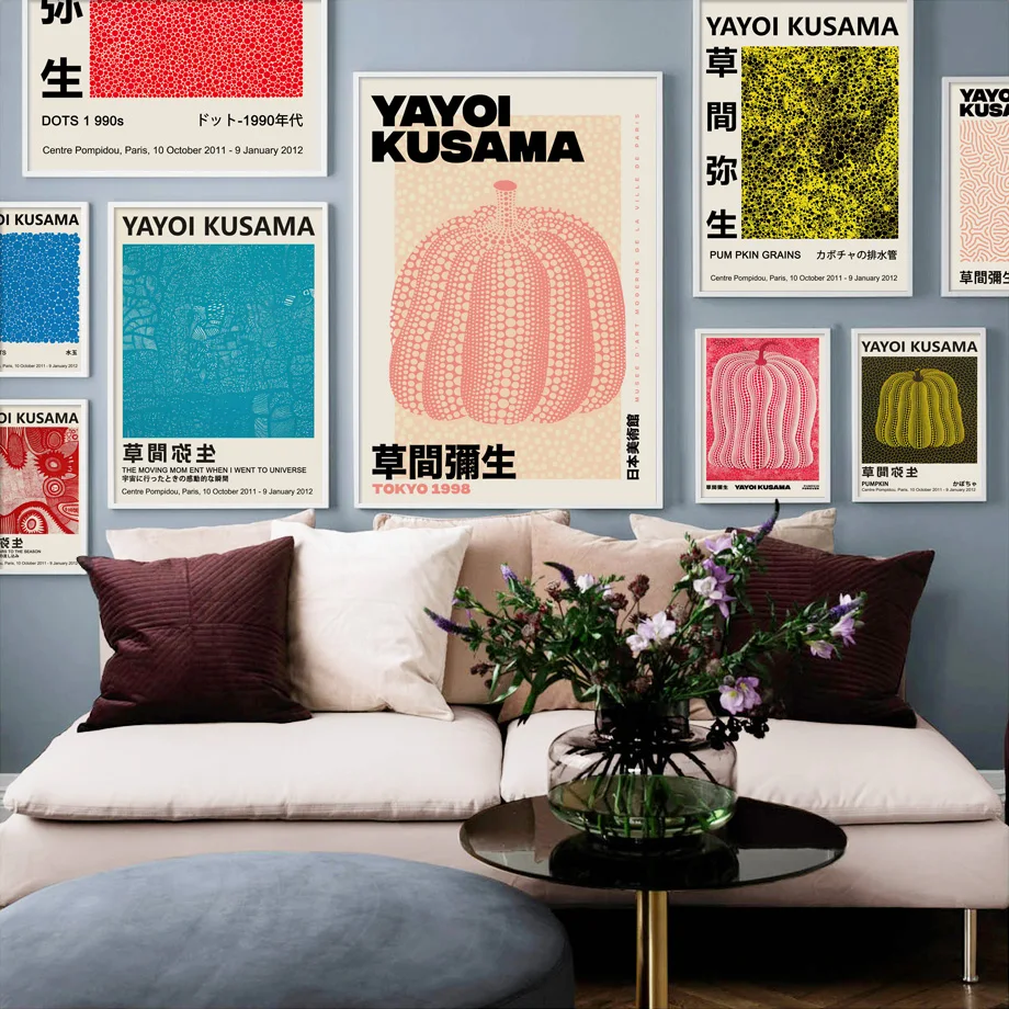 Yayoi Kusama Nordic Posters And Prints Colorful Abstract Pumpkin Wall Art Canvas Painting Wall Pictures For Living Room Decor
Yayoi Kusama Nordic Posters And Prints Colorful Abstract Pumpkin Wall Art Canvas Painting Wall Pictures For Living Room Decor