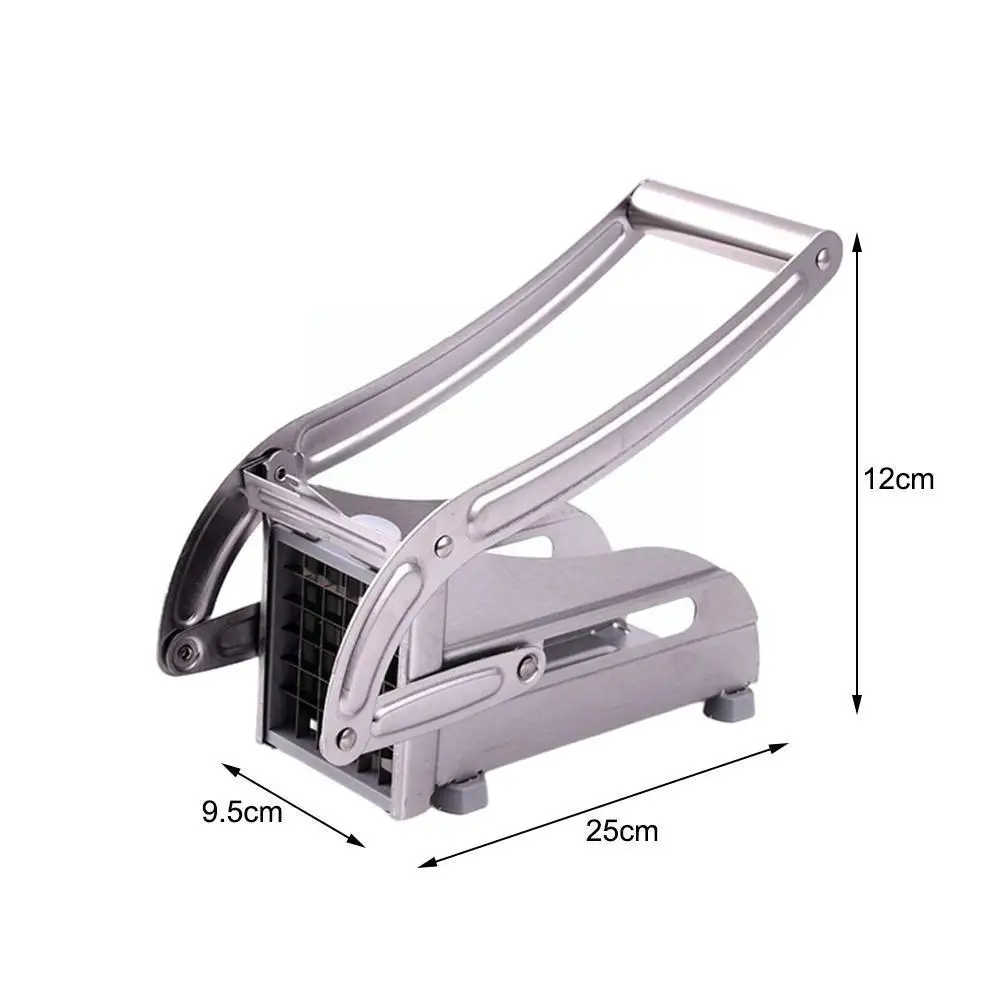 Steel Kitchen Home French Fries Potato Chips Strip Tool Making Chopper Cutter Slicer Chips Machine For Kitchen Supplie F4S9
Steel Kitchen Home French Fries Potato Chips Strip Tool Making Chopper Cutter Slicer Chips Machine For Kitchen Supplie F4S9