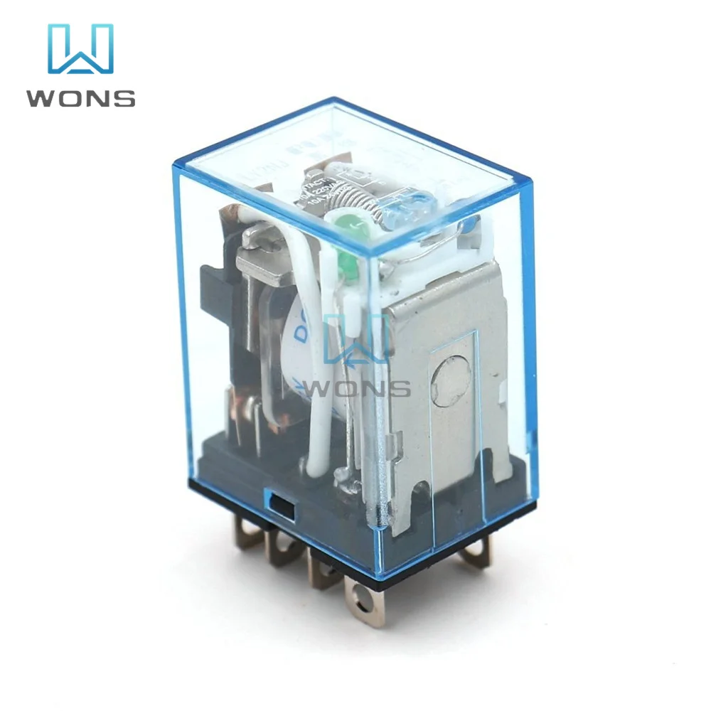 Transparent Shell Relay DC 12V AC 220V 10 A Mini Electromagnetic Coil Power LY2NJ Relay Electronic Module 8 Pin Delay Relay
Transparent Shell Relay DC 12V AC 220V 10 A Mini Electromagnetic Coil Power LY2NJ Relay Electronic Module 8 Pin Delay Relay