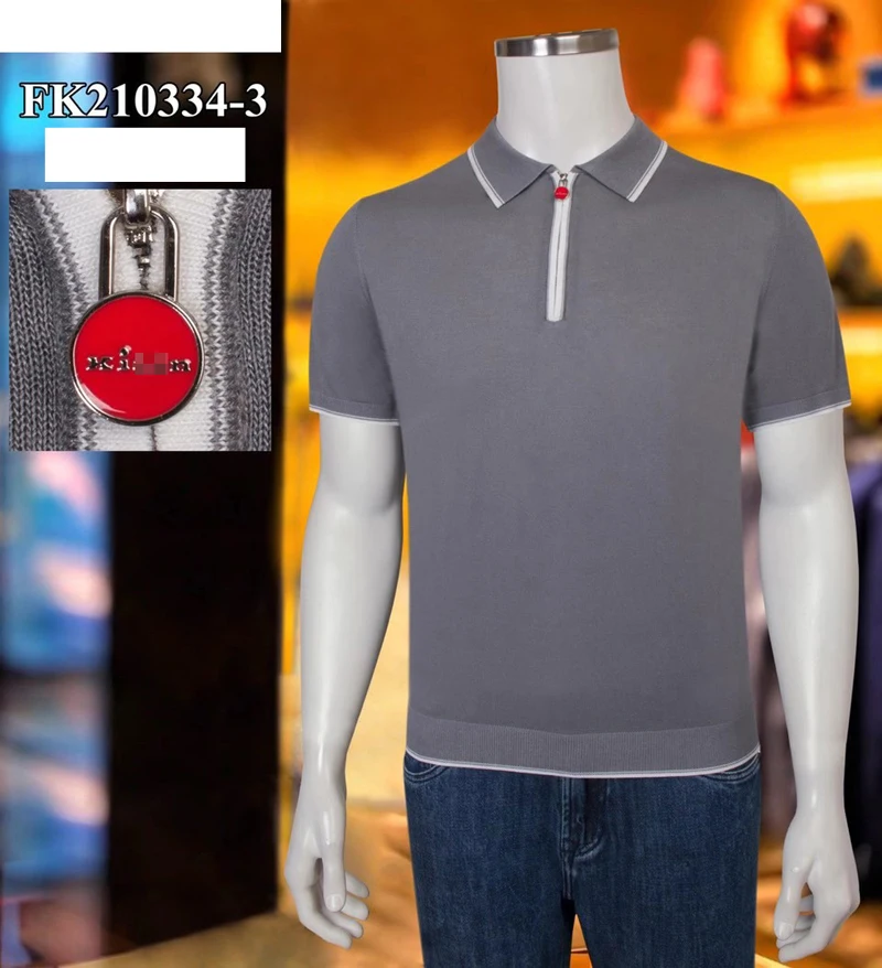 BILLIONAIRE Polo shirt men lapel zipperSolid Solid color 2021 new summer Silk Business button big size high quale size M~4XL
BILLIONAIRE Polo shirt men lapel zipperSolid Solid color 2021 new summer Silk Business button big size high quale size M~4XL