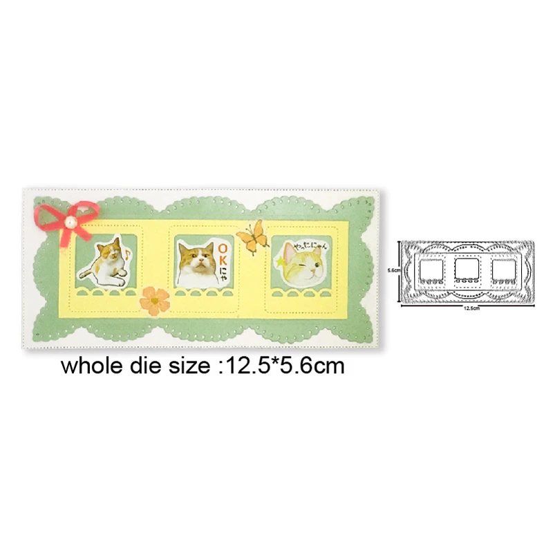 Layering Photo Frame Metal Cutting Dies Stencils DIY Scrapbooking dies Embossing Die Cut Decorative Paper Card Making Craft dies
Layering Photo Frame Metal Cutting Dies Stencils DIY Scrapbooking dies Embossing Die Cut Decorative Paper Card Making Craft dies
