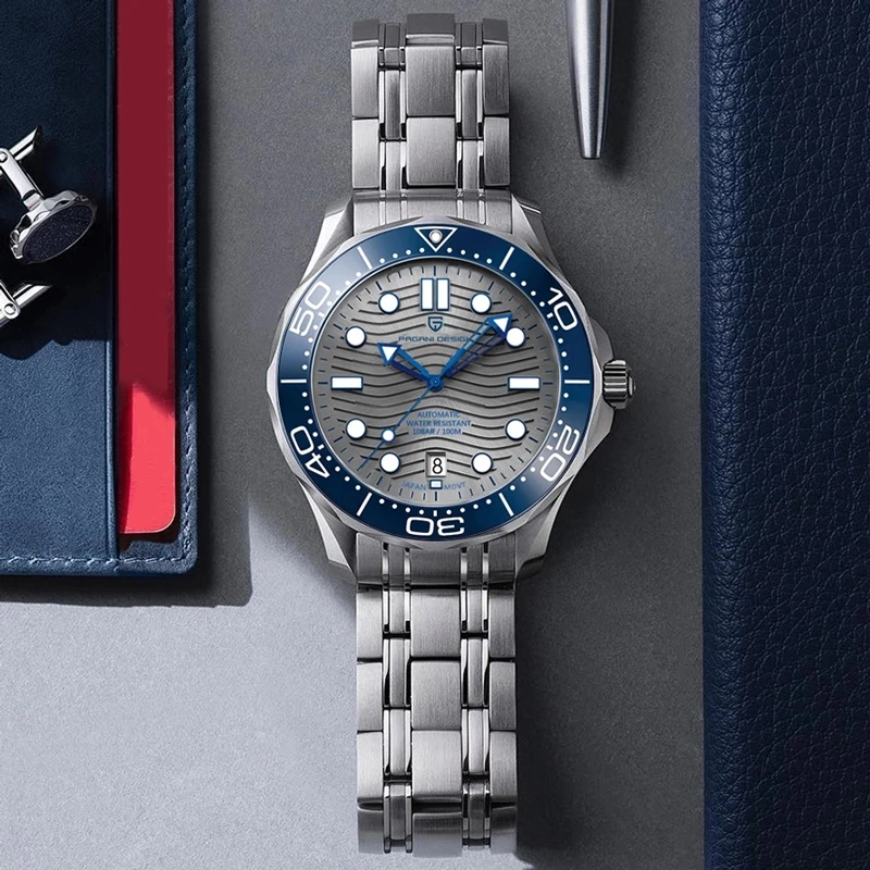 Часы наручные PAGANI DESIGN Seiko NH35A, модель морской коньки, Водонепроницаемость 200 м, мужские часы, роскошные полностью стальные часы
Часы наручные PAGANI DESIGN Seiko NH35A, модель морской коньки, Водонепроницаемость 200 м, мужские часы, роскошные полностью стальные часы