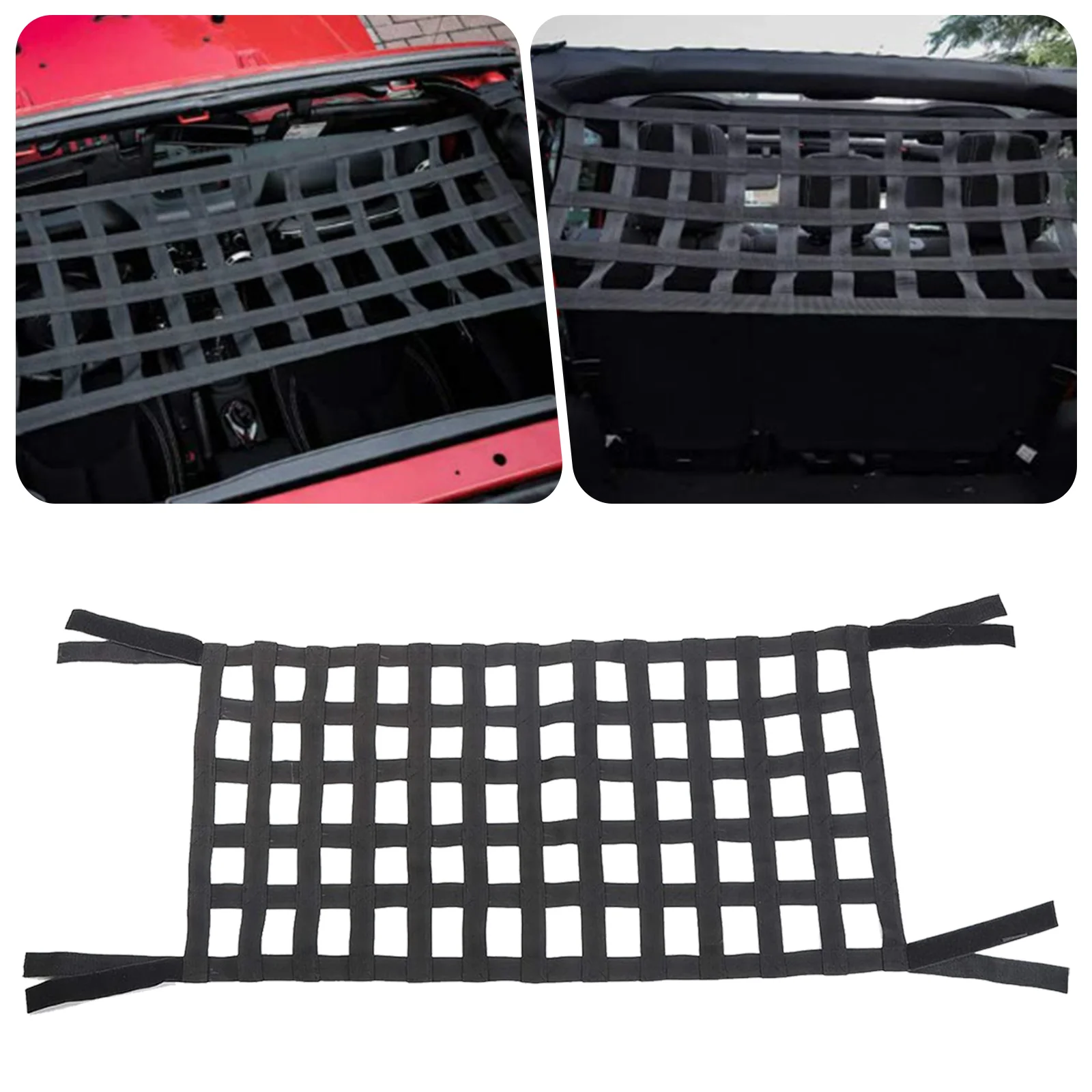 Large Size Car Cargo Net Mesh Cargo Net Auto Roof Net Hammock Organizer For Jeep Wrangler YJ TJ JK JKU JL JLU Car Accessories
Large Size Car Cargo Net Mesh Cargo Net Auto Roof Net Hammock Organizer For Jeep Wrangler YJ TJ JK JKU JL JLU Car Accessories