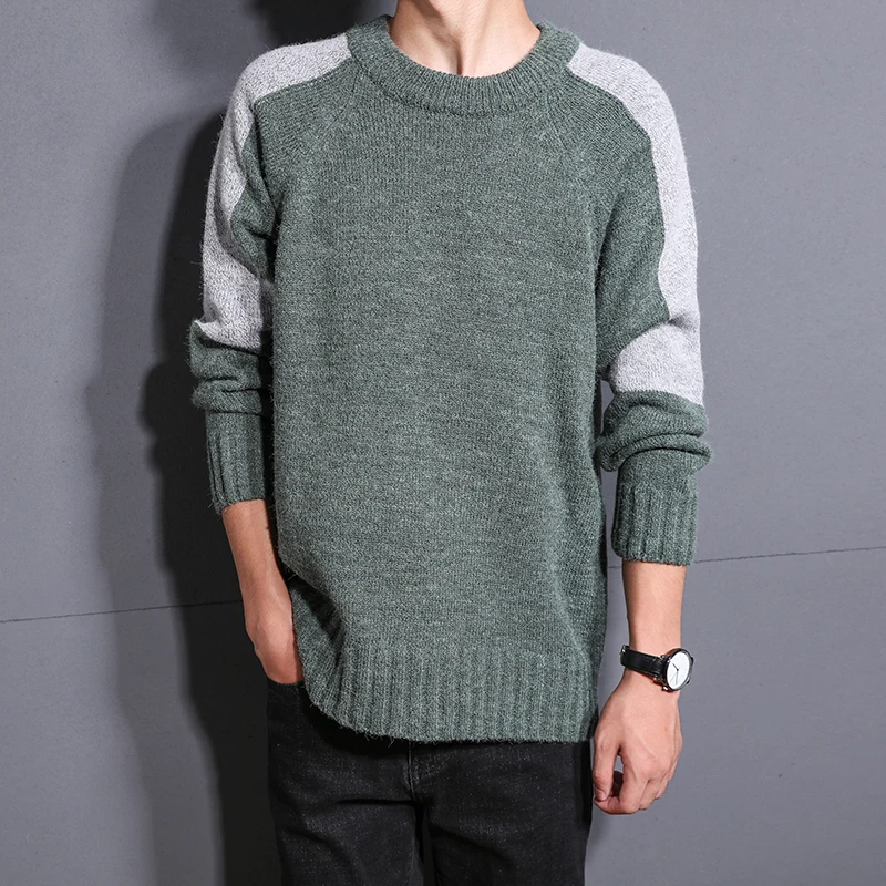 Winter men sweater Korean version trend youth round neck pullover long sleeved sweater men core yarn sweater sweater Handsome
Winter men sweater Korean version trend youth round neck pullover long sleeved sweater men core yarn sweater sweater Handsome